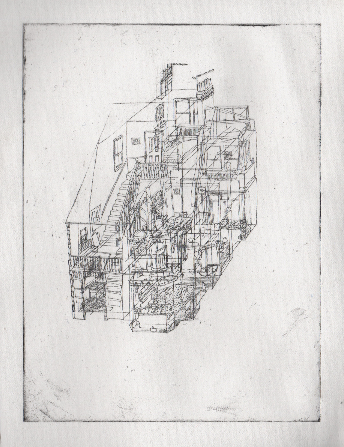 Etching of No. 77